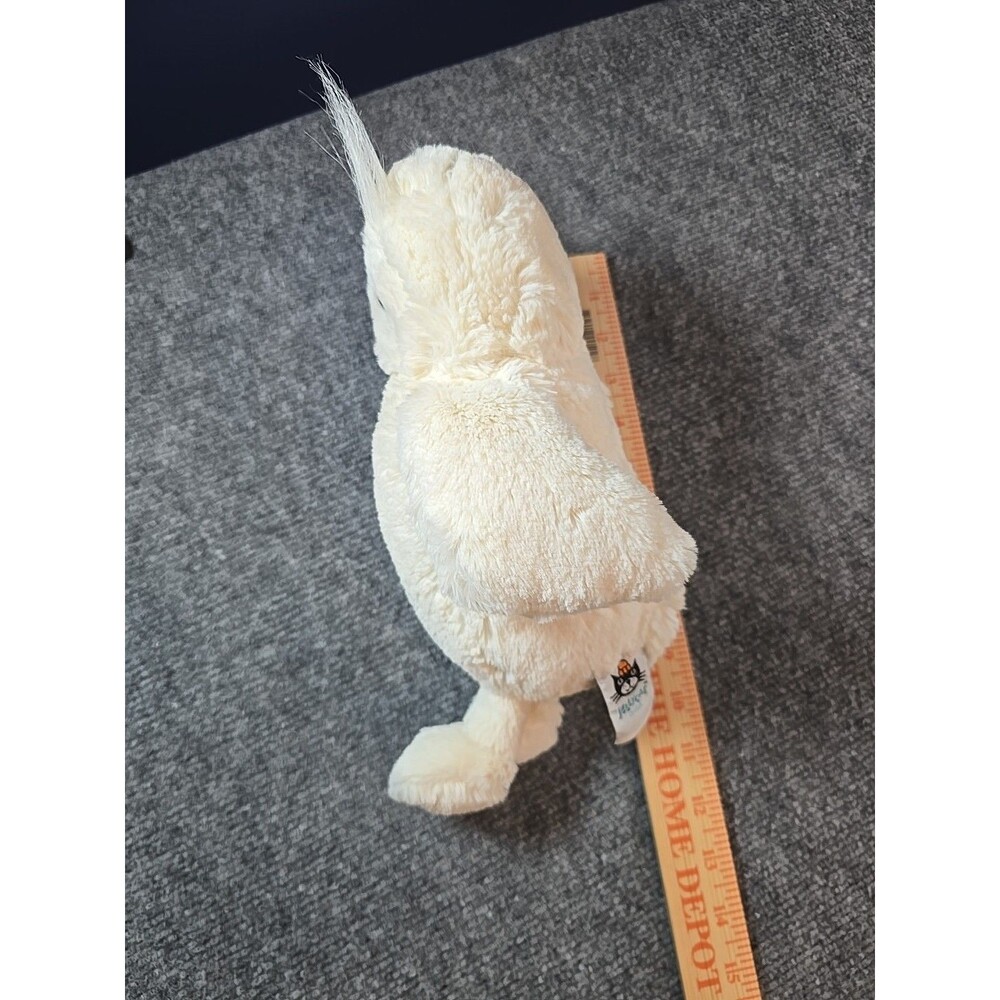 Jellycat Woodland Bashful Owl Plush Stuffed Animal Cream White “11 - Picture 3 of 9